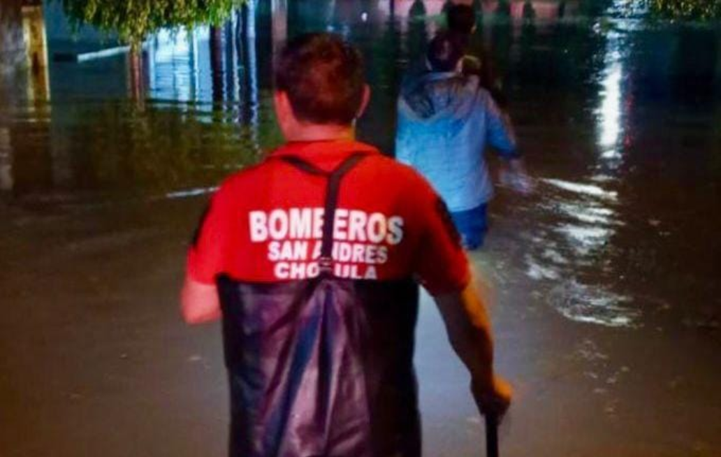 Mantiene San Andrés Cholula acciones permanentes de atención tras lluvias Mantiene San Andrés Cholula acciones permanentes de atención tras lluvias