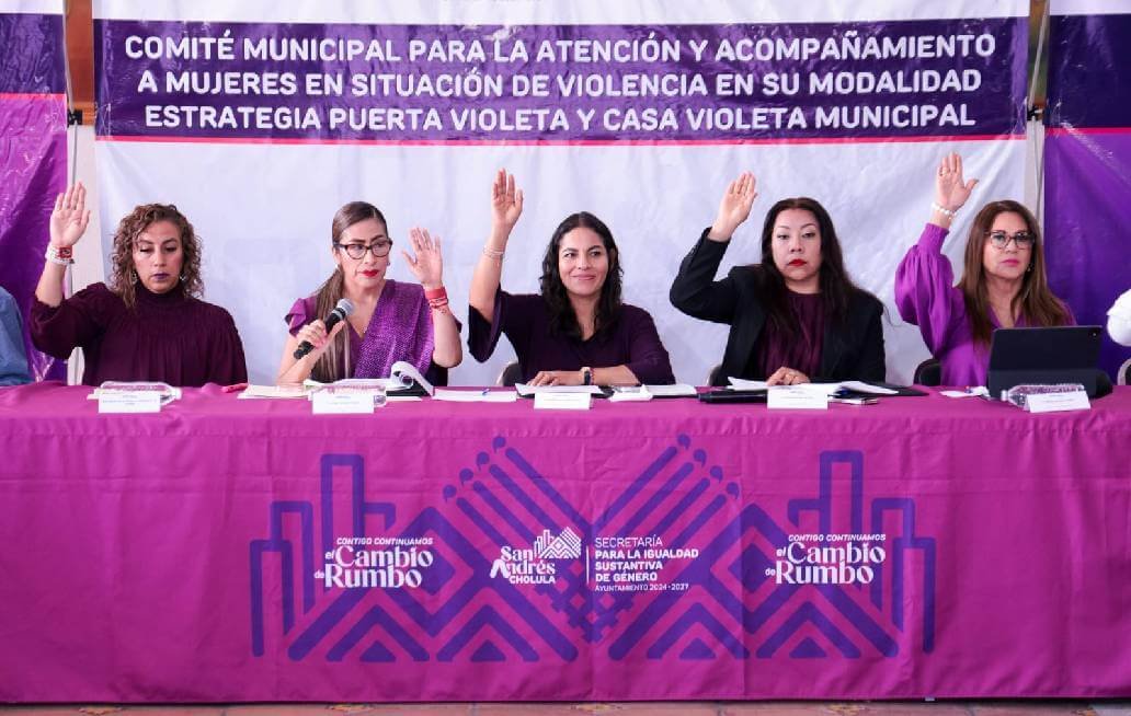 San Andrés Cholula fortalece acciones para garantizar la igualdad sustantiva y una vida libre de violencia para las mujeres San Andrés Cholula fortalece acciones para garantizar