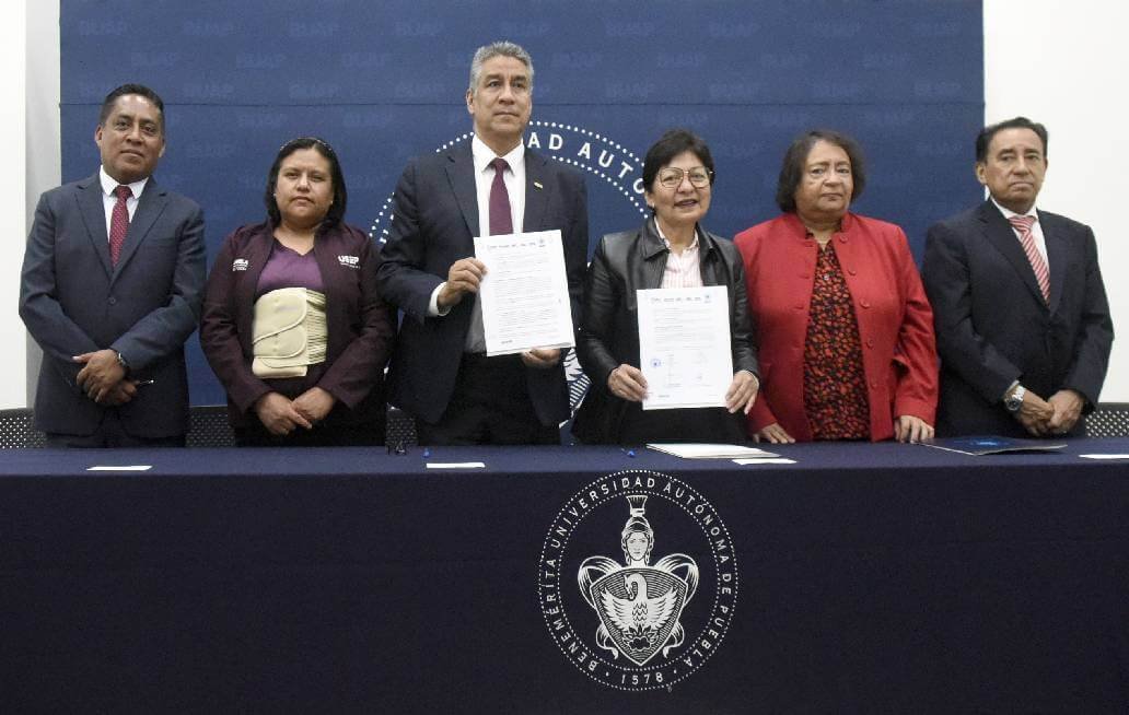 Signan convenio de colaboración BUAP y la USEP Signan convenio de colaboración BUAP y la USEP