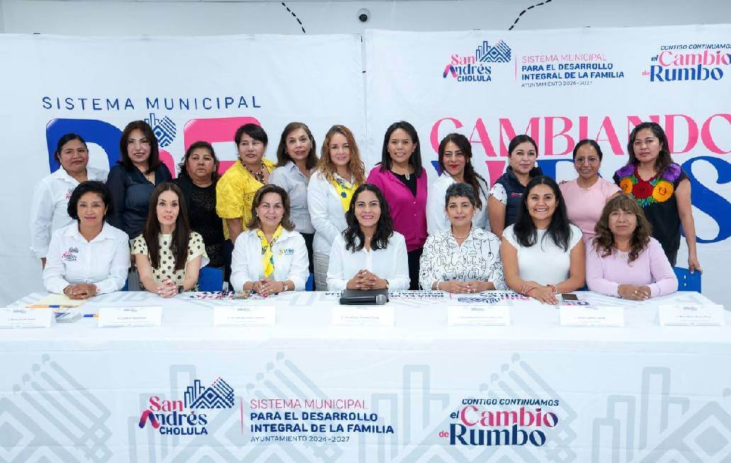 Suma presidenta municipal de San Andrés Cholula esfuerzos