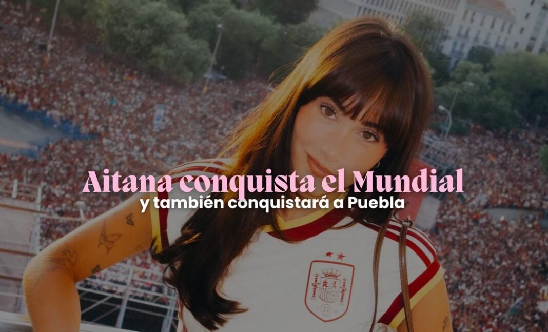 Aitana llega a Puebla tras celebrar el campeonato de España Aitana llega a Puebla tras celebrar el campeonato de España