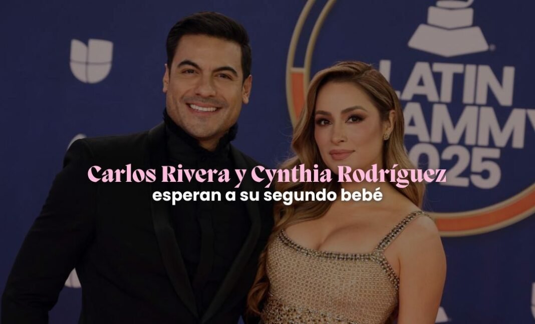 Carlos Rivera y Cynthia Rodríguez esperan a su segunda bebé
