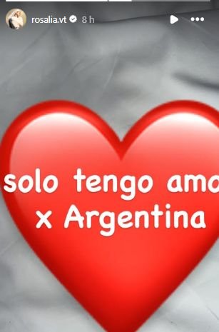 Rosalía pide perdón a Argentina tras polémica