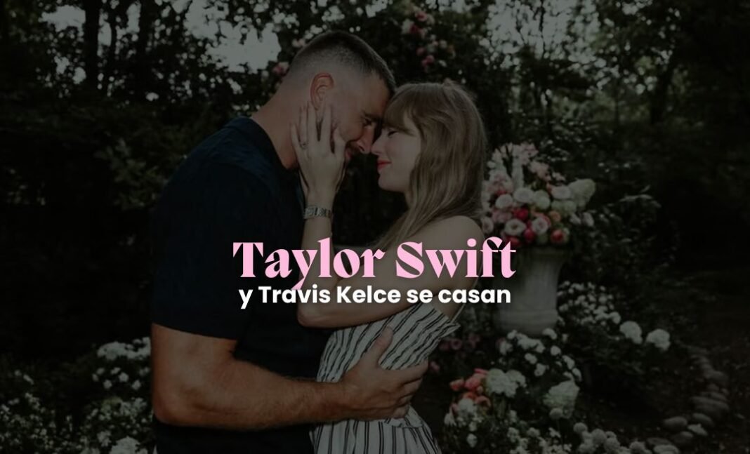 Taylor Swift y Travis Kelce celebran la 'boda de la década'
