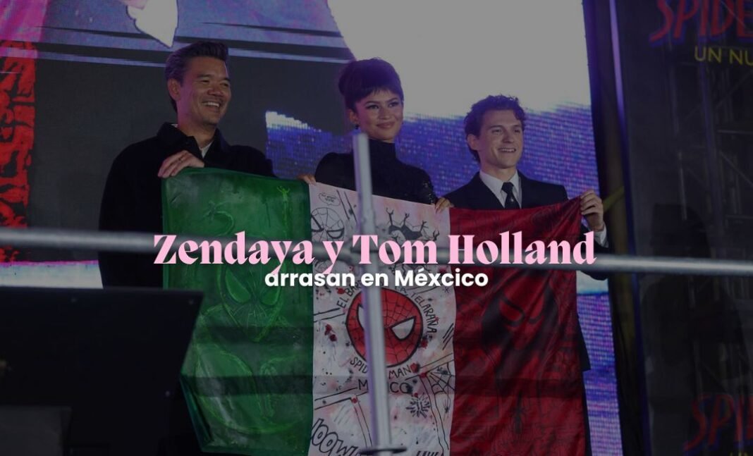 Zendaya y Tom Holland desatan euforia… y polémica en México zendaya y tom holland en mexico