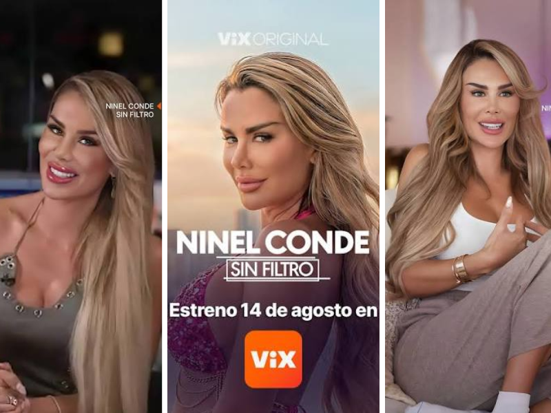 NINEL CONDE, sin filtros, vix