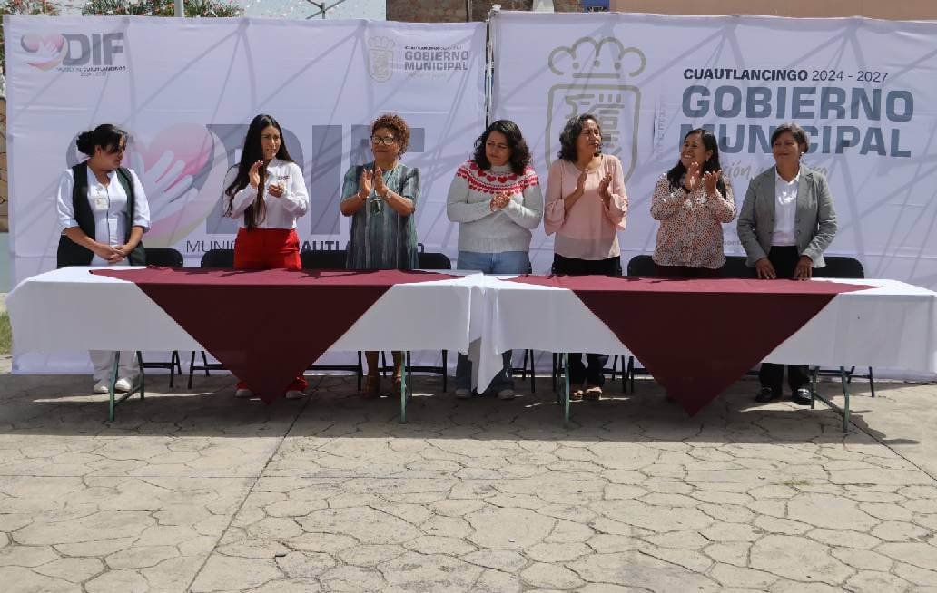 DIF Cuautlancingo acerca servicios de salud a familias de Chautenco DIF Cuautlancingo acerca servicios de salud a familias de Chautenco