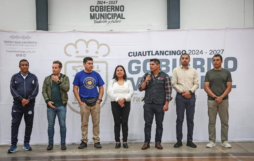 Omar Muñoz fortalece el deporte en Cuautlancingo Omar Muñoz fortalece el deporte en Cuautlancingo