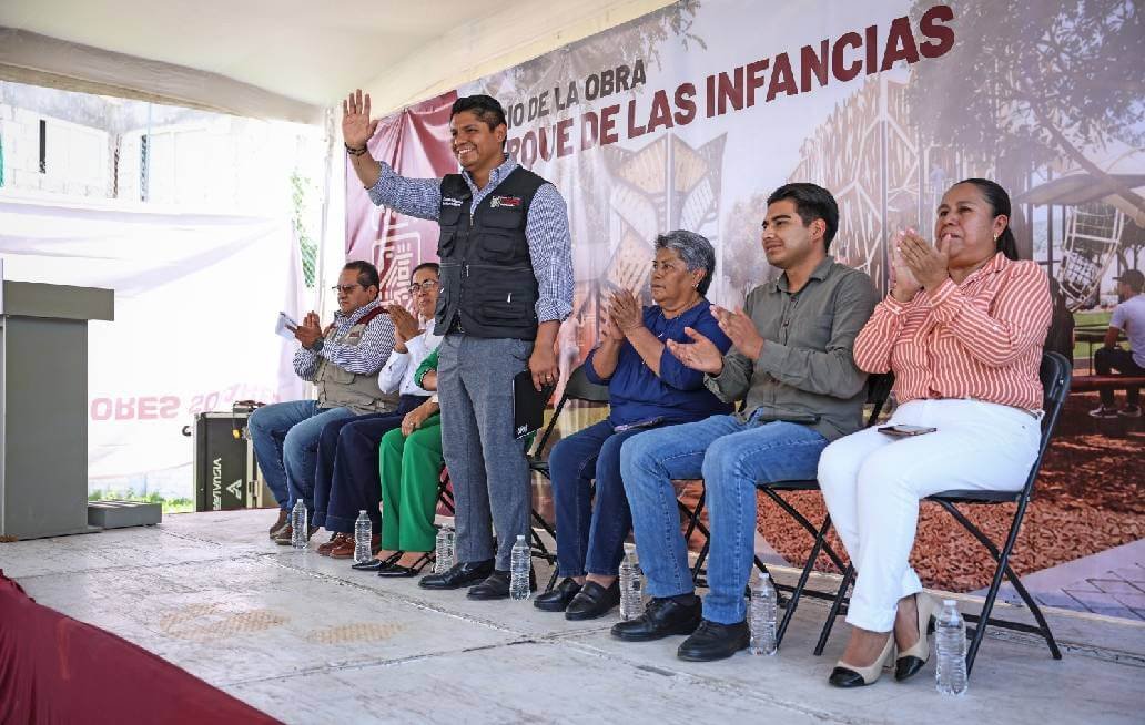 Omar Muñoz inicia construcción del Parque de las Infancias