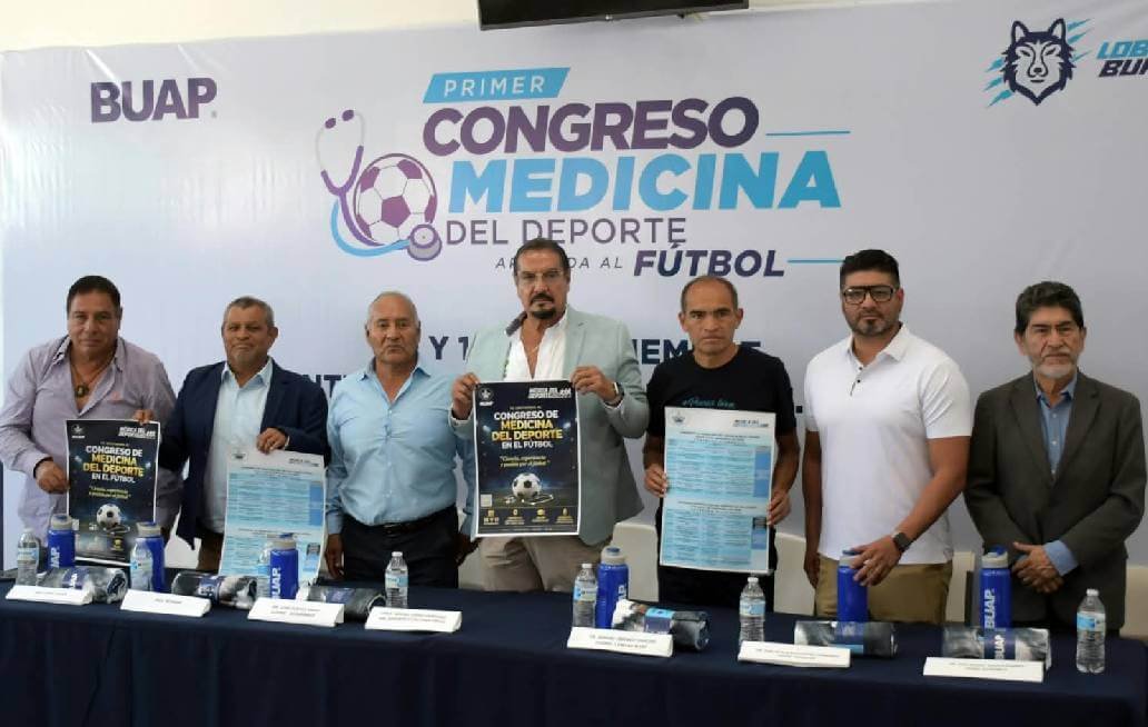 Presenta BUAP Primer Congreso Internacional de Medicina Deportiva Aplicada al Fútbol Actual Presenta BUAP Primer Congreso Internacional de Medicina