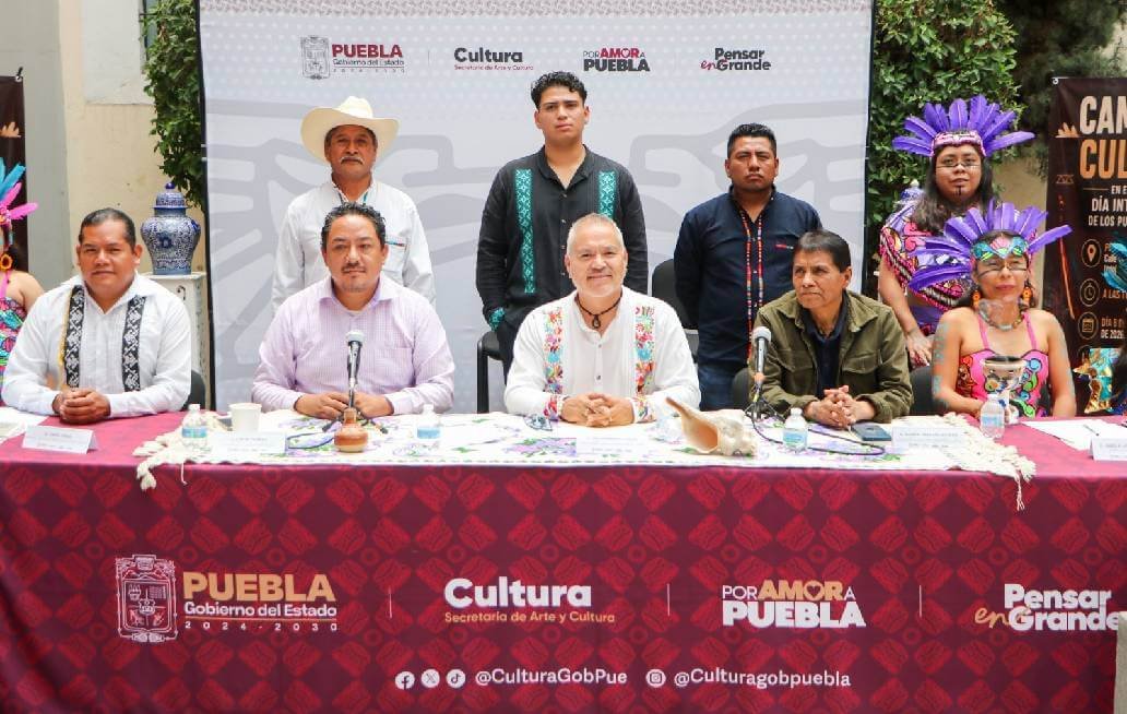 Pueblos originarios realizarán caminata y programa cultural en Centro Histórico de Puebla Pueblos originarios realizarán caminata y programa cultural