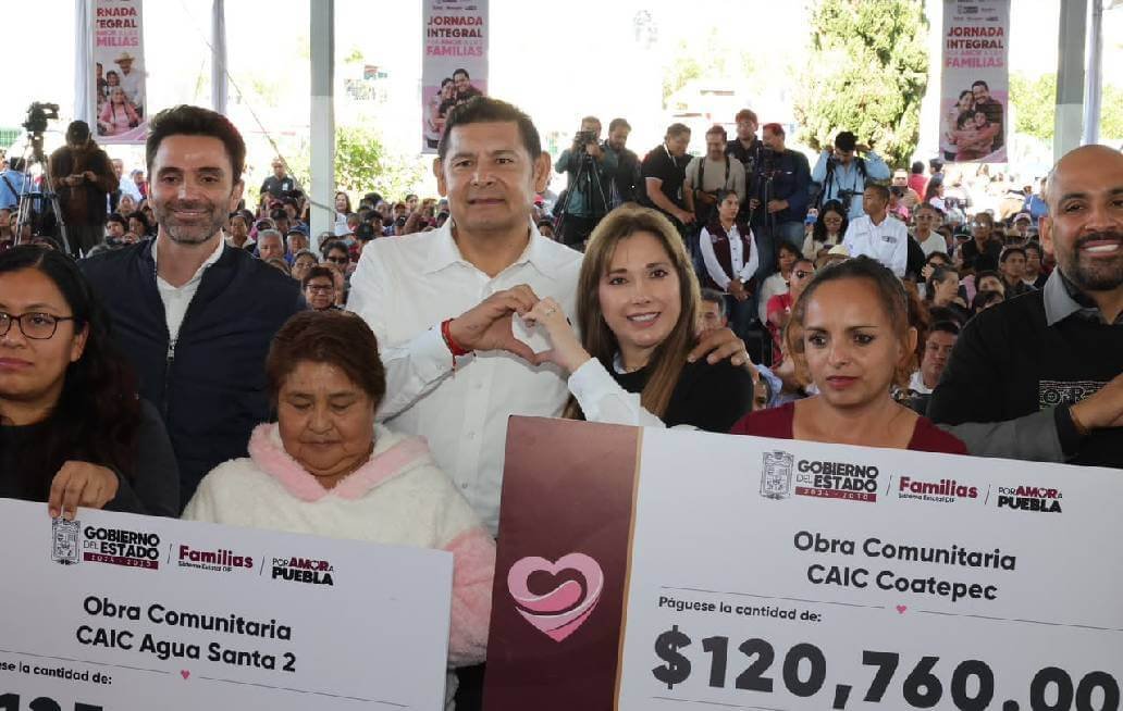  Realiza Gobierno de Puebla la Jornada Integral Por Amor