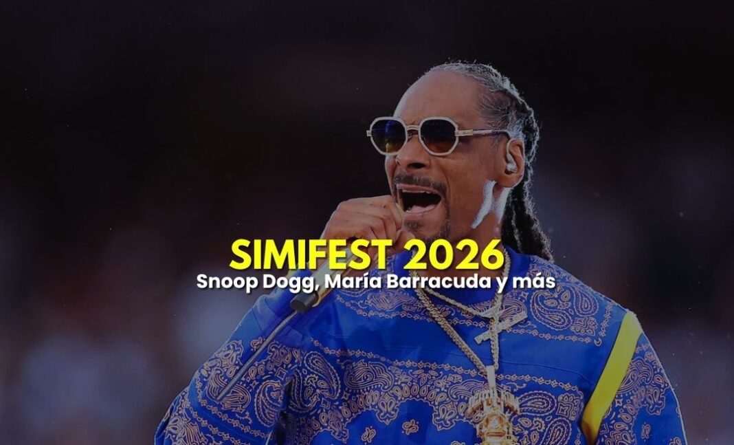Simifest 2026: Snoop Dogg, Miguel y más artistas