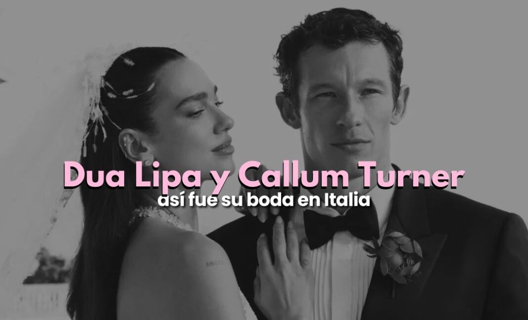 dua lipa boda con callum turner
