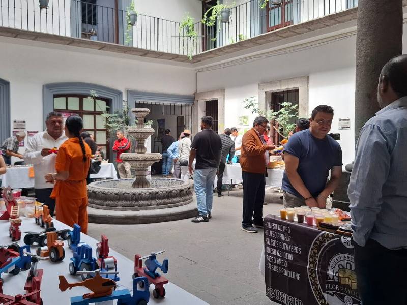 durante el evento los visitantes
