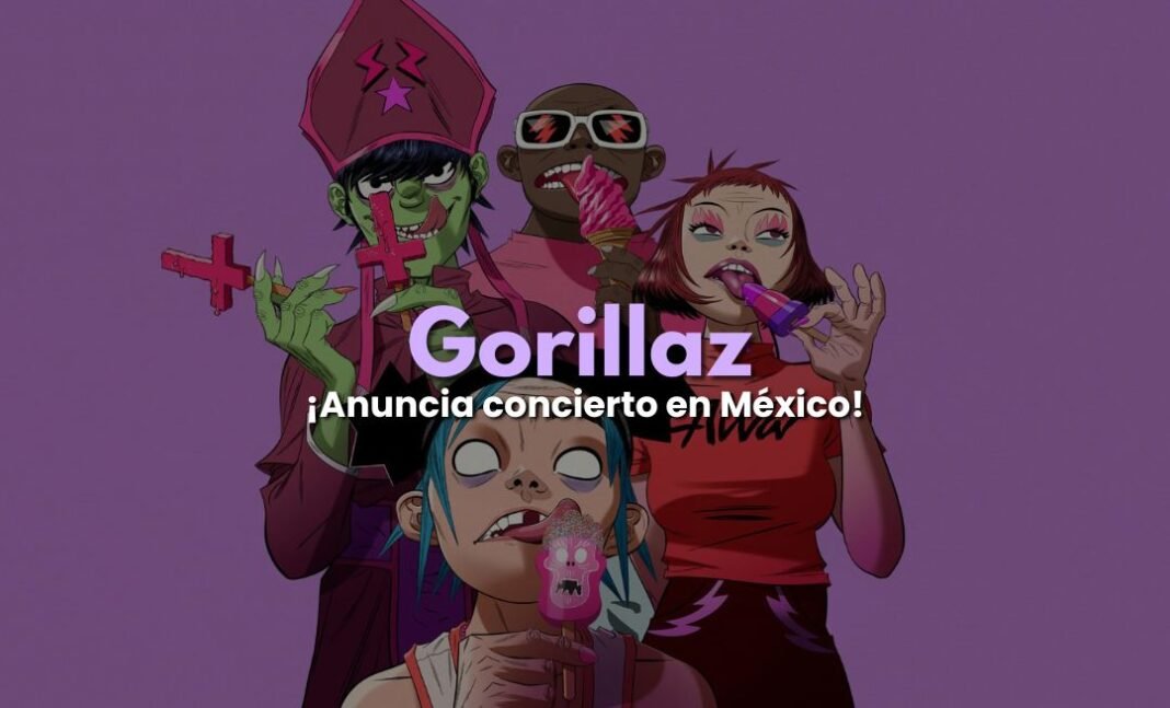 Gorillaz en México 2026: fecha y boletos para The Mountain Tour