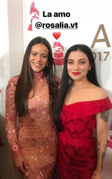Mon Laferte y Rosalía