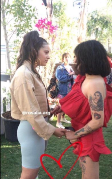 Mon Laferte y Rosalía
