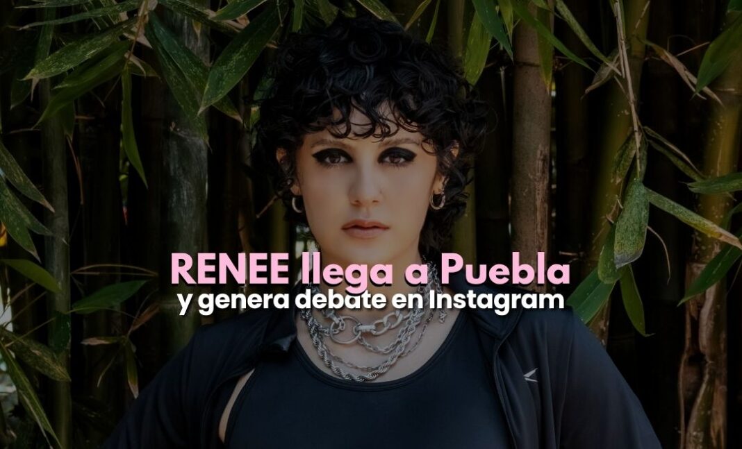 RENEE genera polémico debate antes de su concierto en Puebla