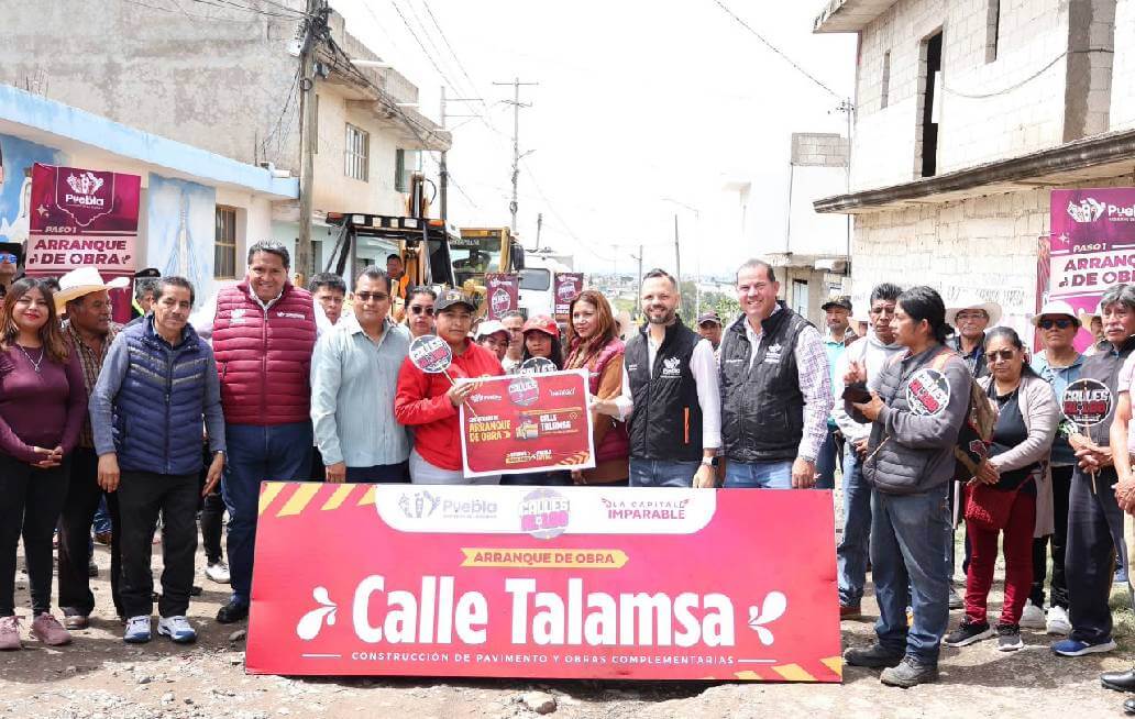 Arranca Gobierno de la Ciudad de Puebla rehabilitación vial en la Junta Auxiliar de San Pablo Xochimehuacan Arranca Gobierno de la Ciudad de Puebla rehabilitación vial