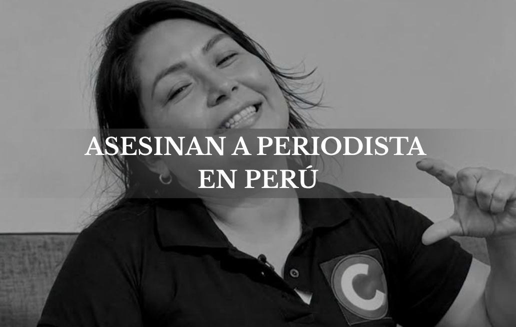 Asesinan en Perú a periodista