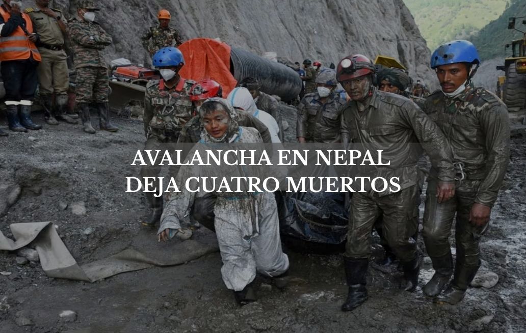 Avalancha en Nepal deja cuatro muertos y 12 desaparecidos en medio de clima extremo Nepal