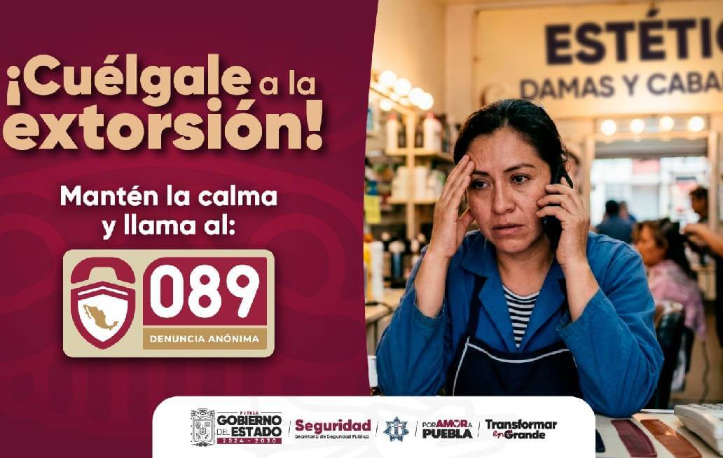 Brinda SSP atención en Tecamachalco para prevenir llamadas y mensajes de extorsión Brinda SSP atención en Tecamachalco para prevenir