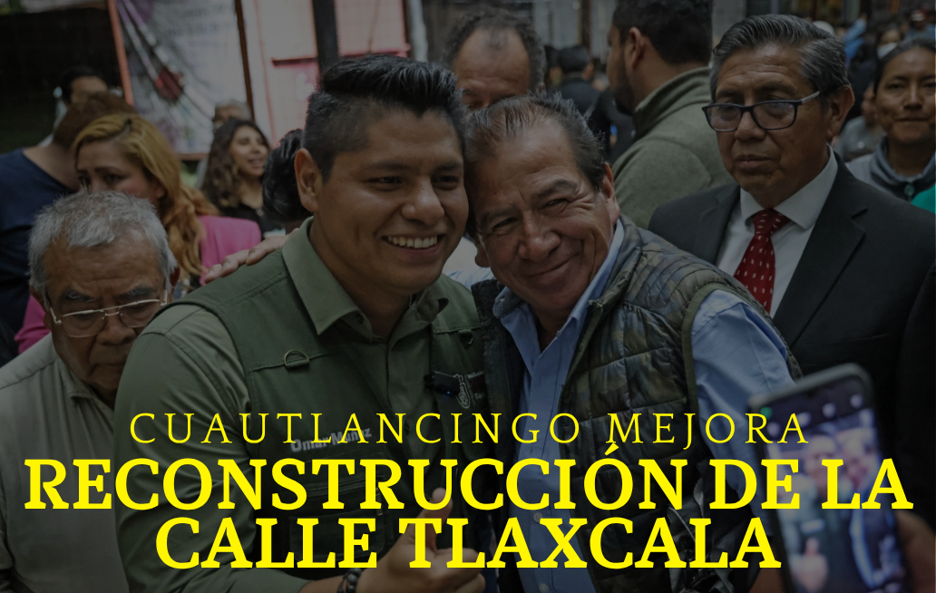 Entrega el presidente municipal de Cualtlancingo la reconstrucción de la calle Tlaxcala CUAUTLANCINGO