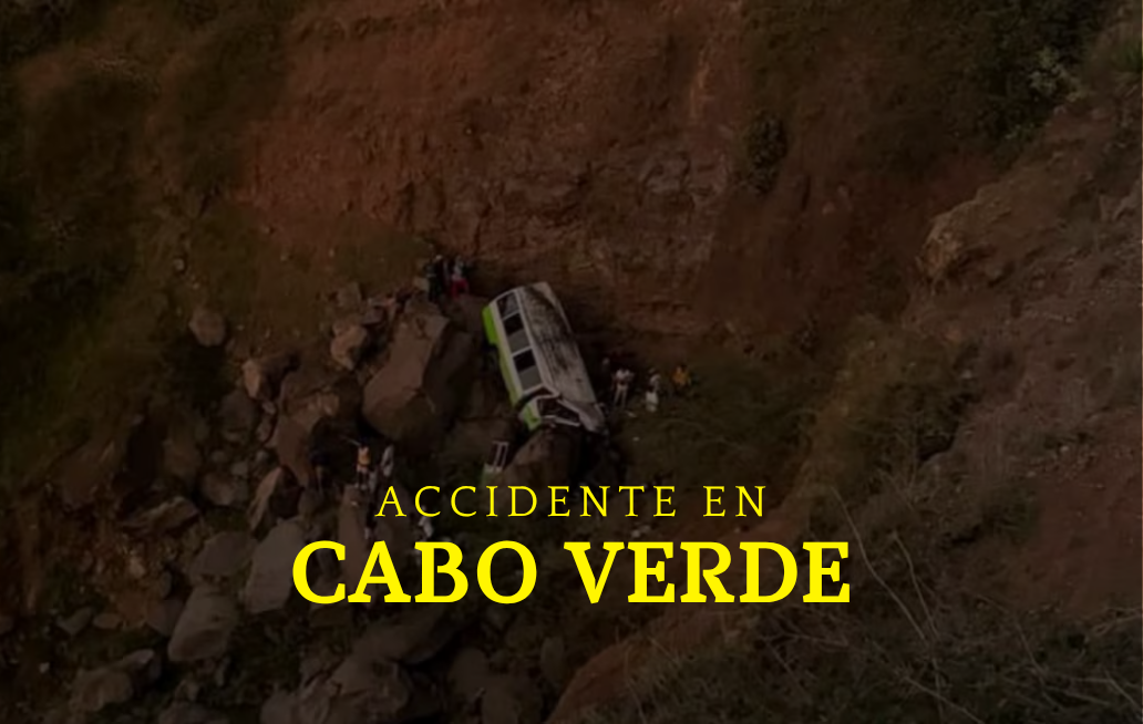 Accidente en Cabo Verde: 25 muertos tras caer un autobús por un barranco CABO VERDE
