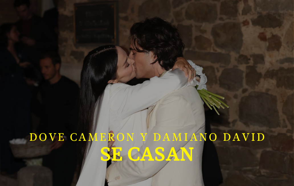 Dove Cameron y Damiano David se casan en la Toscana DOVE CAMERON