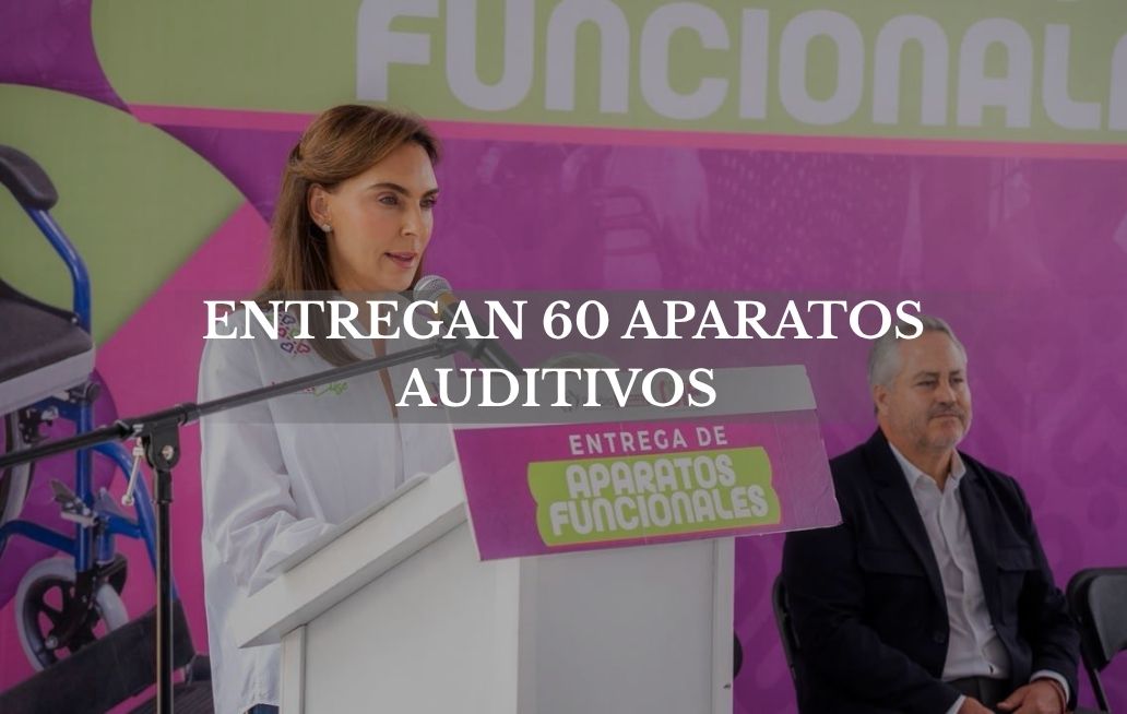 Entregan 60 aparatos auditivos