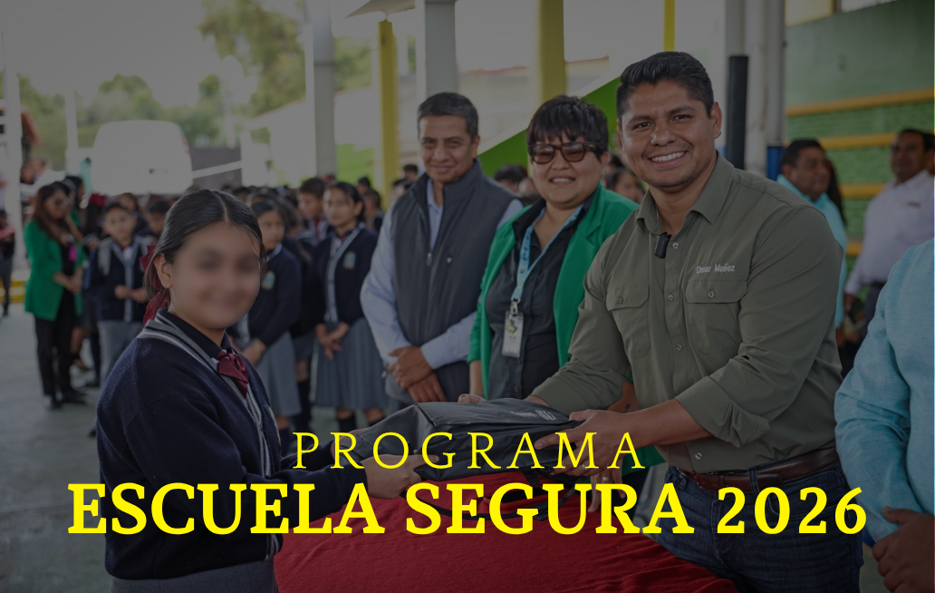 Inicia presidente municipal de Cualtlancingo el programa “Escuela Segura 2026” “Escuela Segura 2026”