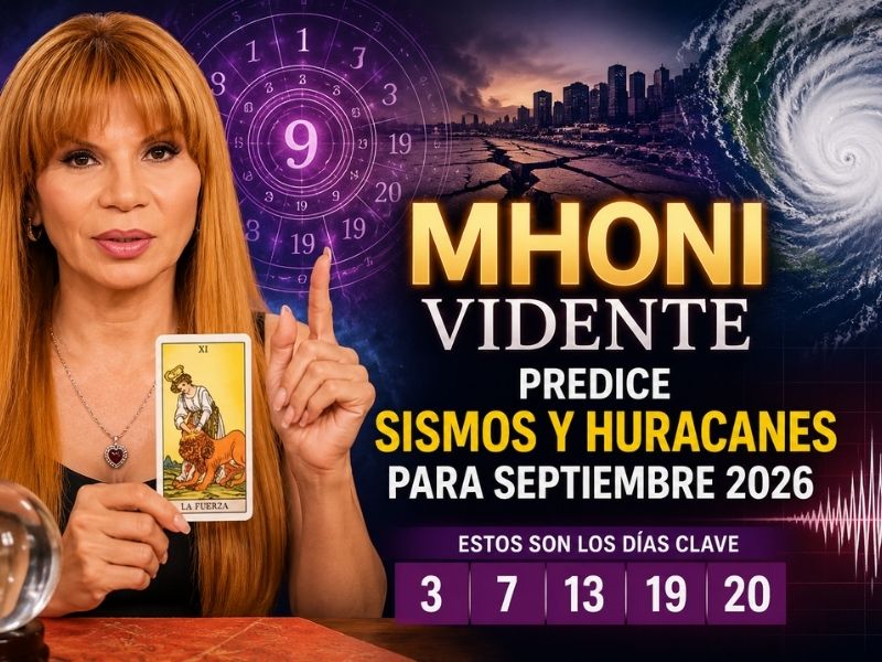 Mhoni Vidente predice sismo