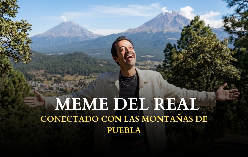 Meme del Real y Puebla: entre el mole, la talavera y una «Montaña encendida» meme del real, montaña encendida