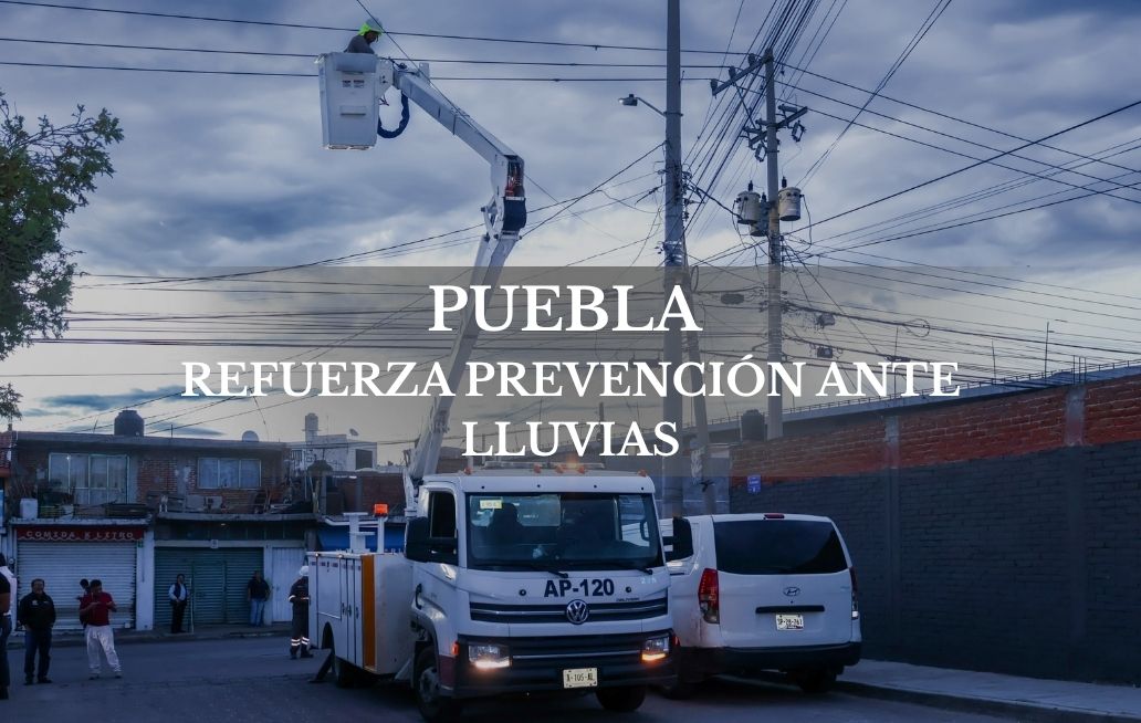 Puebla despliega acciones en territorio ante amenaza de lluvias en Sierra Norte Puebla refuerza prevención ante lluvias