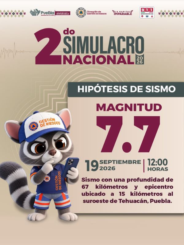 SIMULACRO NACIONAL 2026