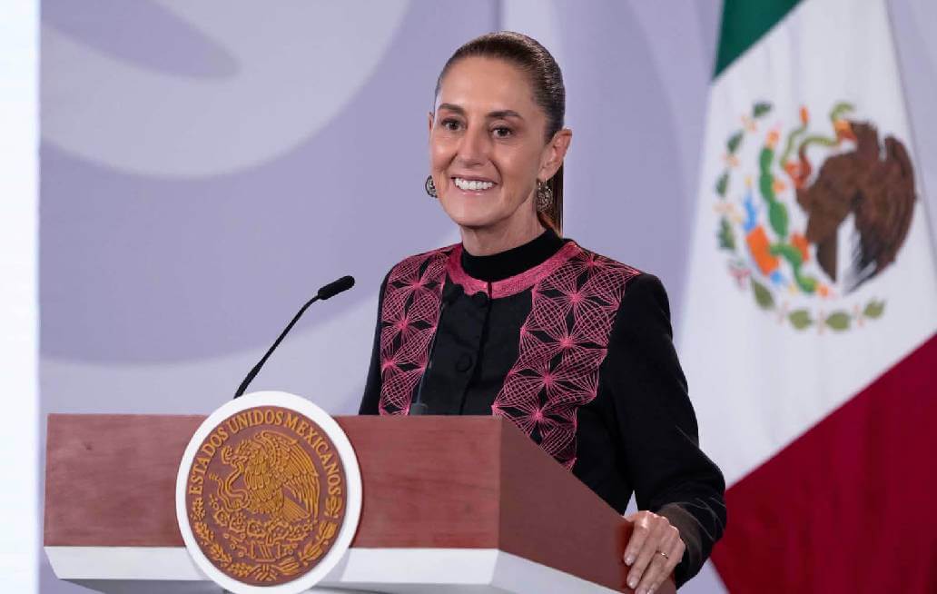 Sheinbaum resalta aprobaci[on de 27 reformas constitucionales
