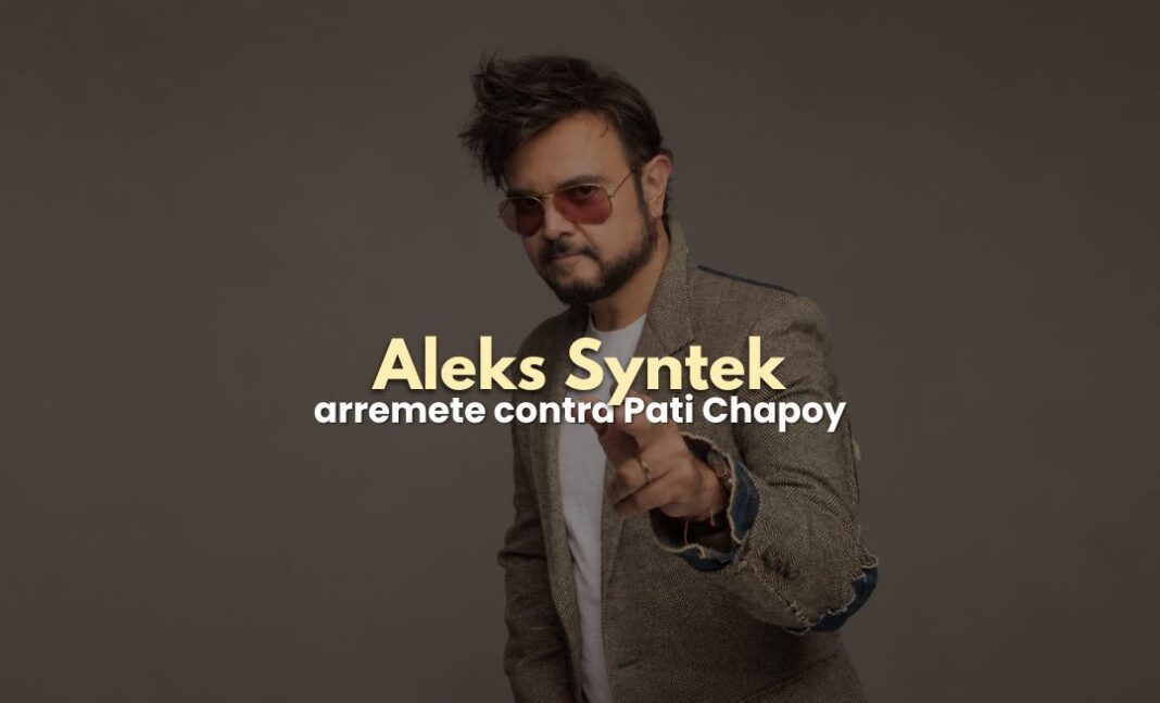 Aleks Syntek acusa a Pati Chapoy de atacar a su familia