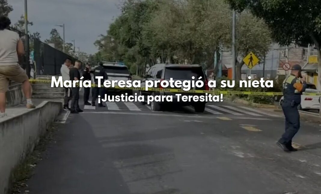 María Teresa murió atropellada al proteger a su nieta en Iztacalco