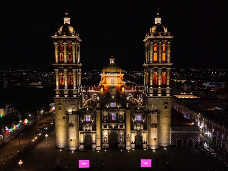 Iluminación de la catedral