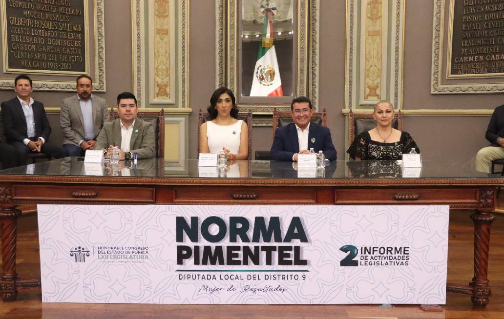 Avances legislativos para la protección de las mujeres, resalta Norma Pimentel en su Segundo Informe de Actividades Avances legislativos para la protección de las mujeres