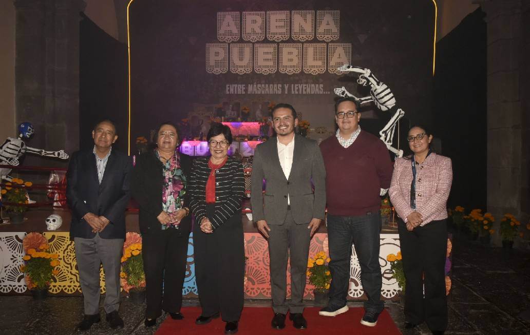  Entre máscaras y leyendas, la BUAP rinde homenaje a la lucha
