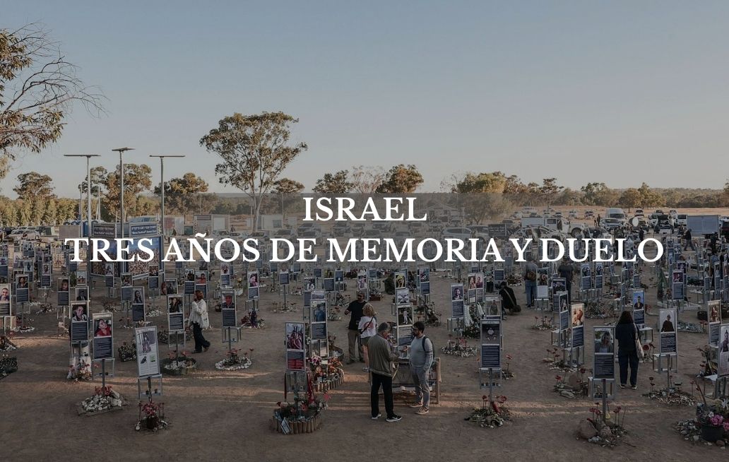 Velas y fotografías marcan tres años del 7 de octubre en Israel Israel