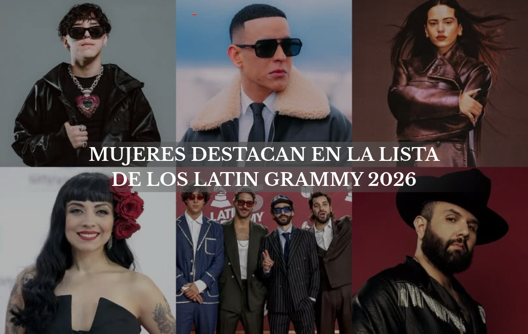 Mujeres destacan en la lista de artistas confirmados para los Latin Grammy 2026 LATIN GRAMMY