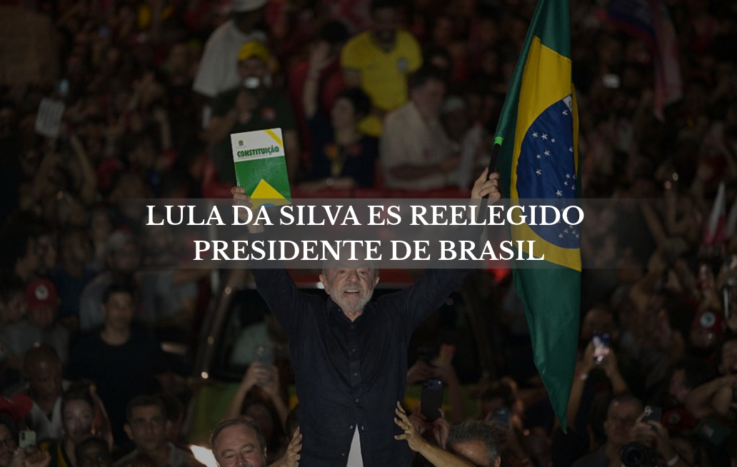 Lula da Silva es reelegido presidente de Brasil para un cuarto mandato LULA DA SILVA