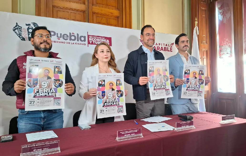  Novena Feria del Empleo en Puebla ofertará 6 mil 200 vacantes