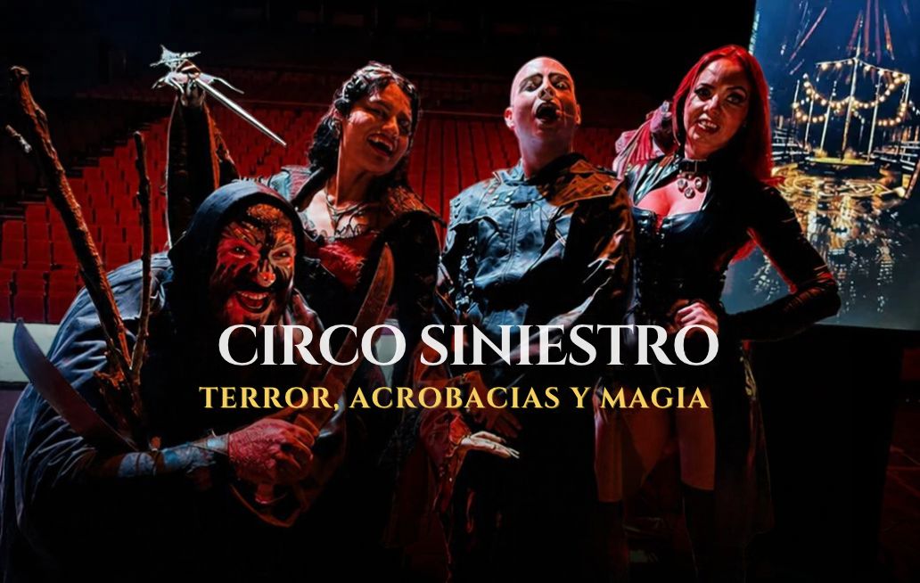 Circo Siniestro llega a Puebla: terror, acrobacias y magia CIRCO SINIESTRO, PASAJE SINIESTRO
