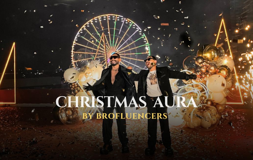 Brofluencers presentan XMAS Aura: ¡el dorado será el protagonista! los brofluencers