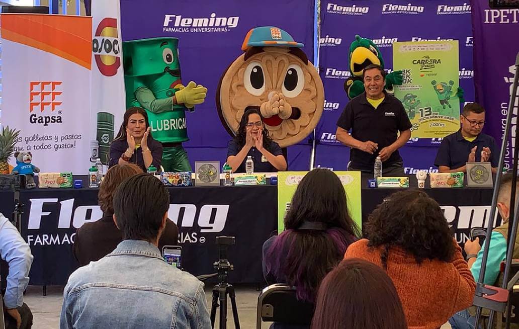 Presentan en la BUAP la Carrera Pericos 2026 Presentan en la BUAP la Carrera Pericos 2026