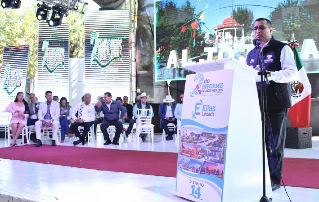 Rinde diputado Elías Lozada Segundo Informe de Actividades; destaca la presentación de 41 iniciativas Rinde diputado Elías Lozada Segundo Informe de Actividades